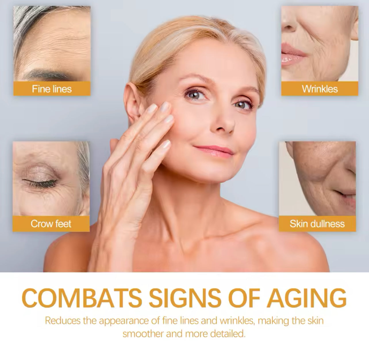 Vitamin C & Turmeric Brightening Face Cream Dark Spot & Wrinkle Care