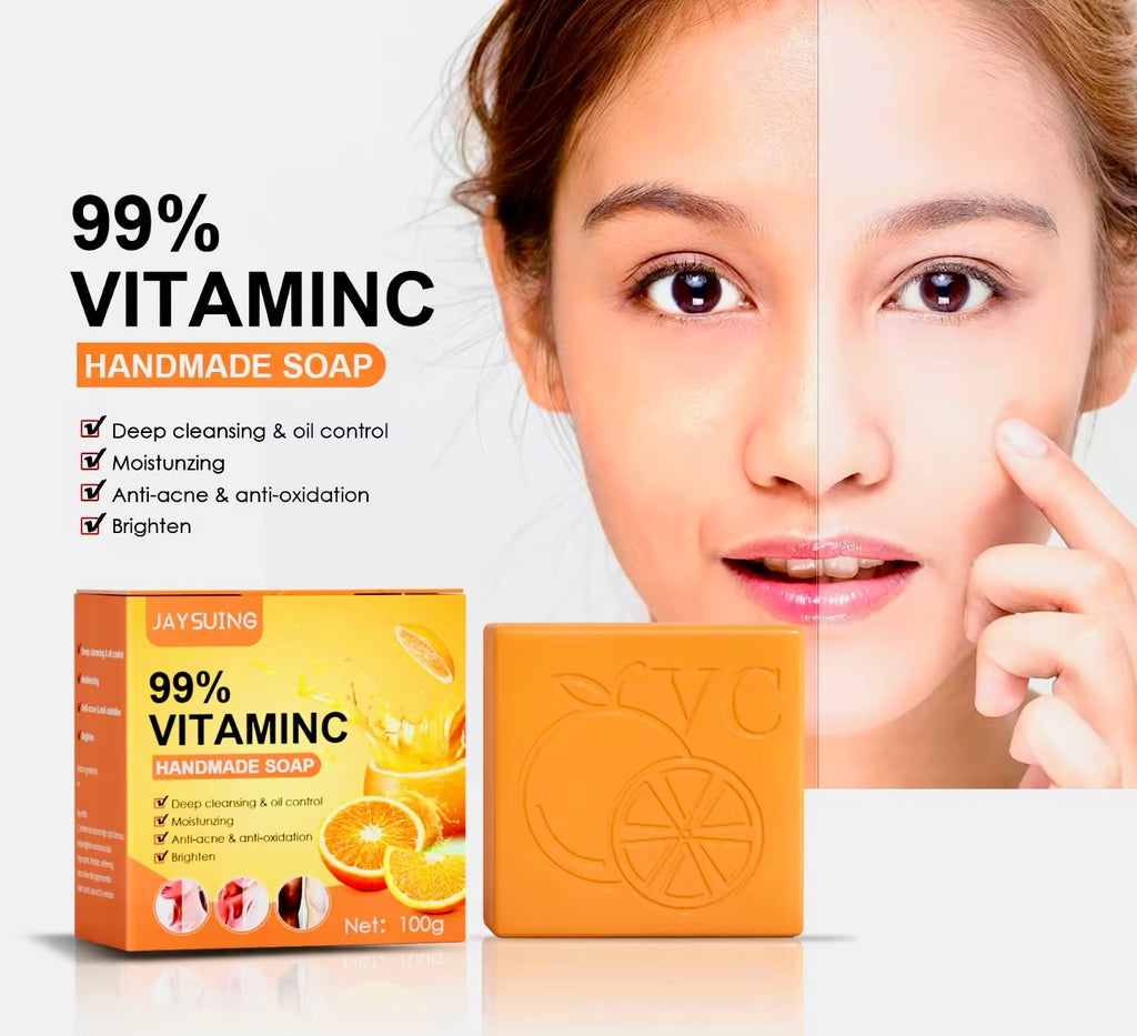 Vitamin C Whitening Soap Deep Cleansing & Brightening