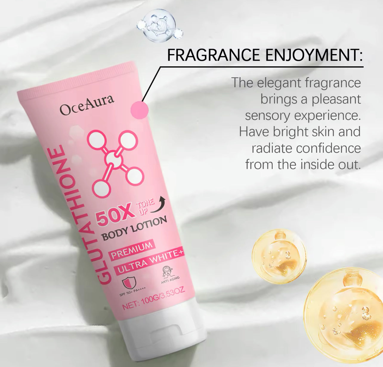 Brightening Body Cream Dark Spot Remover & Skin Whitening Lotion
