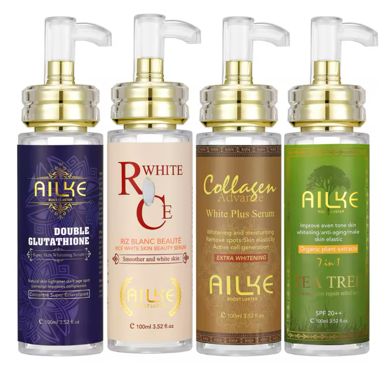 Hydrating & Brightening Serum Collagen & Glutathione Formula