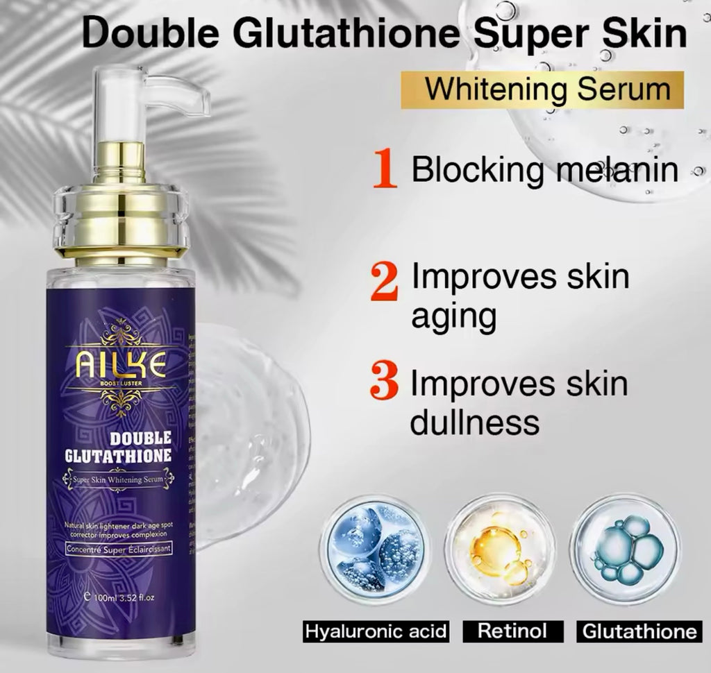Hydrating & Brightening Serum Collagen & Glutathione Formula
