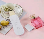 Professional Ultrasonic Facial Skin Scrubber Rechargeable Deep Cleansing Device