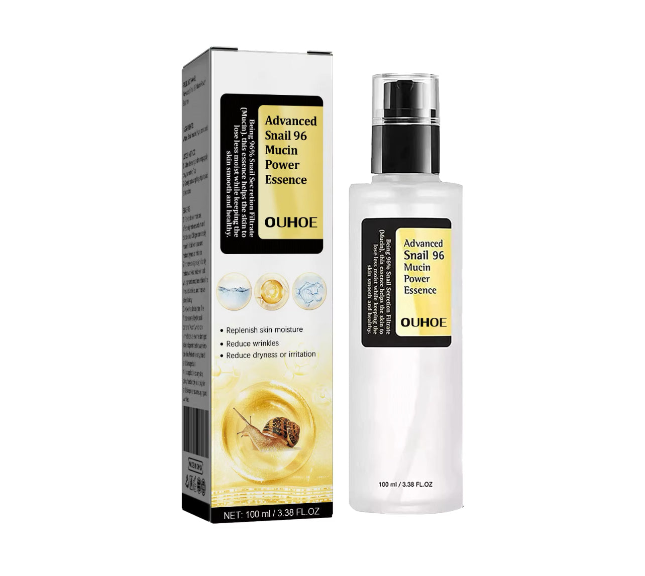 Snail 96% Collagen Essence Skin Repair & Dark Spot Remover