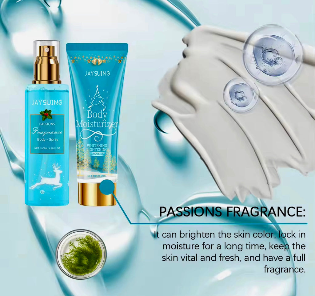 Scented Moisturizing Cream Spray 200ml Long-Lasting Body Lotion & Deodorant