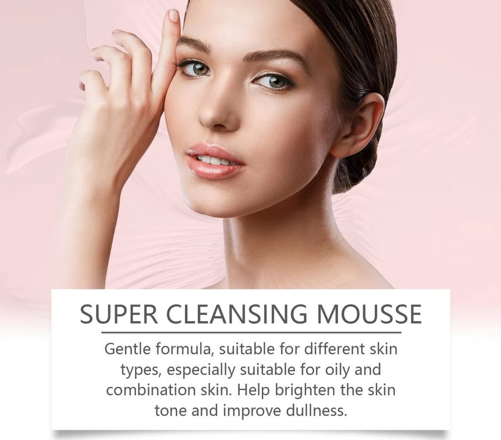Revitalizing Organic Salicylic Acid Foaming Face Cleanser – 4-in-1 Hydrating Mousse