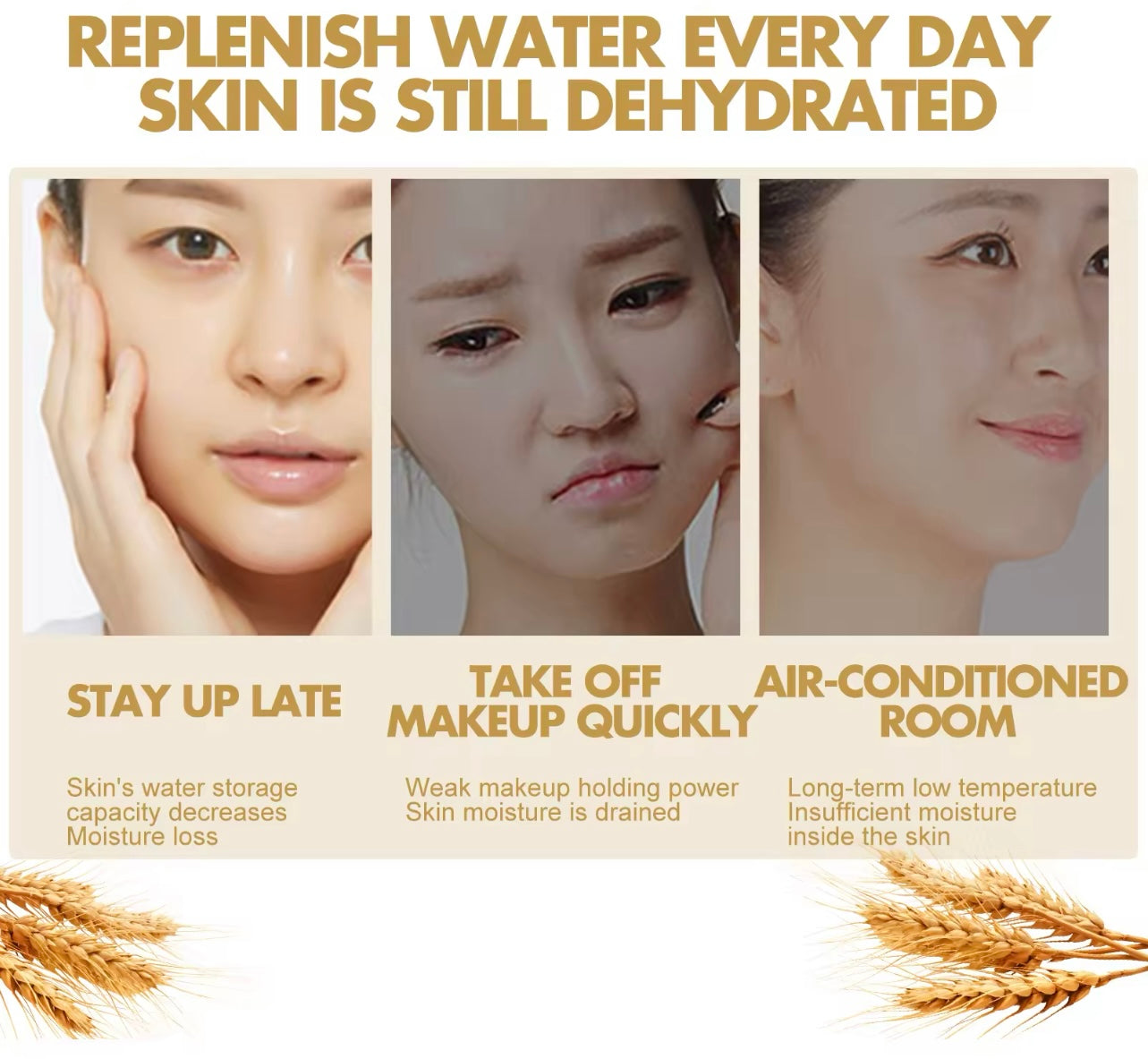 Rice Face Cream Hydrating & Firming Facial Moisturizer