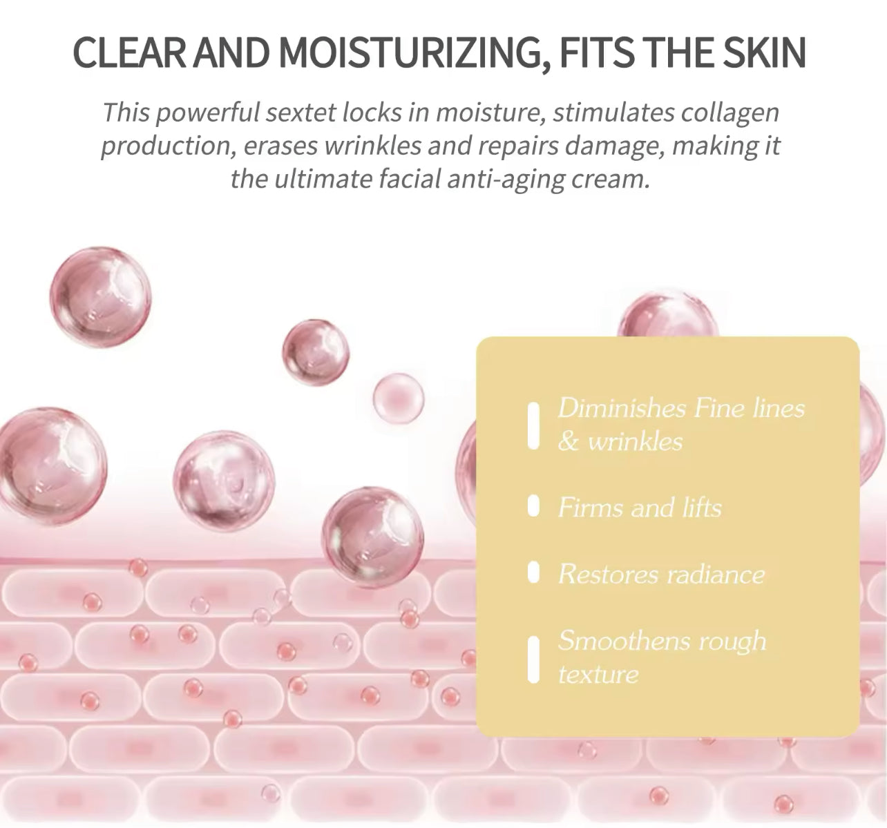 Firming Face Cream Anti-Aging, Brightening & Eye Repair