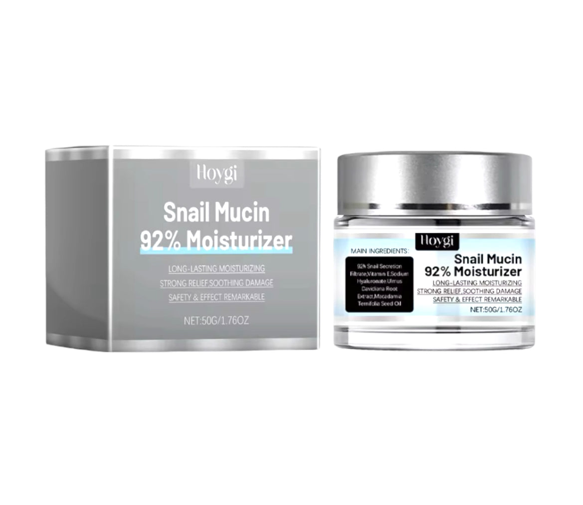 Snail Mucin 92% Face Gel Cream Hydrating & Rejuvenating Moisturizer