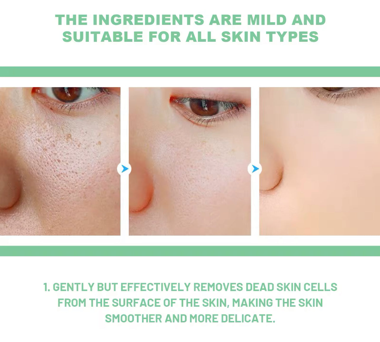 Herbal Exfoliating Gel Deep Cleansing & Blackhead Removal