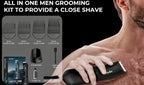 Men’s Grooming Kit Electric Hair Trimmer & Body Clipper