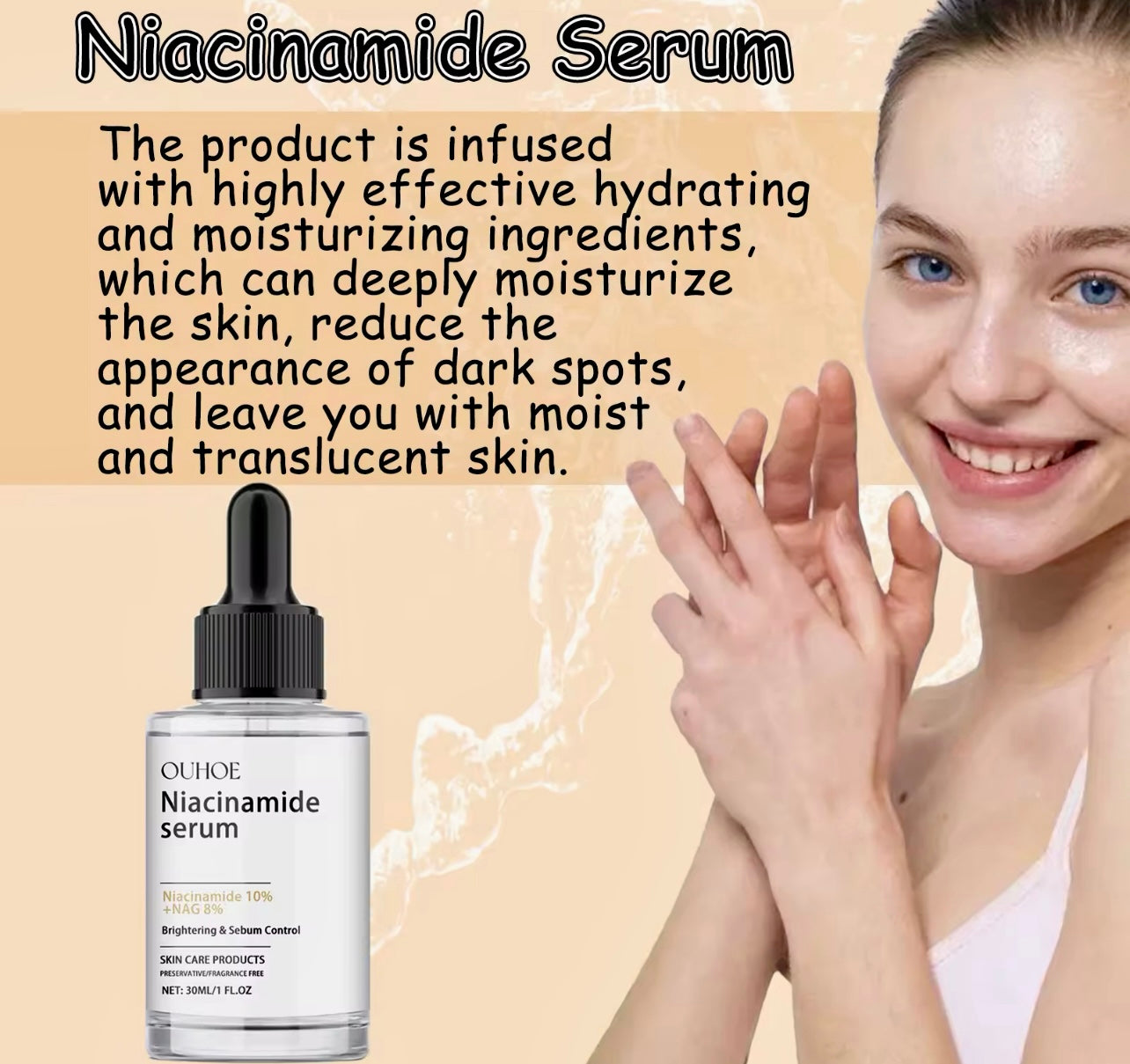 Niacinamide Face Cleanser Brightening & Acne Control Skincare