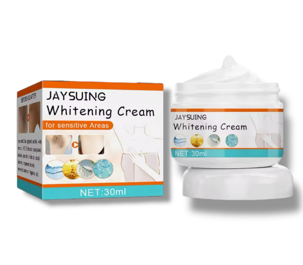 Underarm Brightening Cream Fades Dark Spots & Moisturizes
