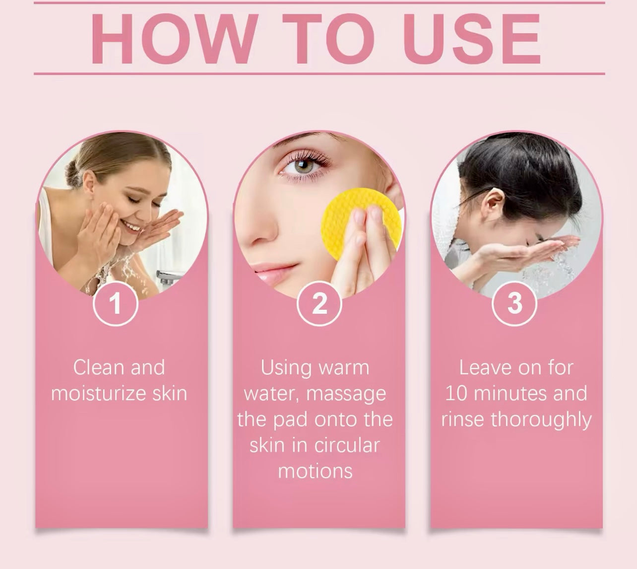 Turmeric & Kojic Acid Exfoliating Cleansing Pads (40pcs)