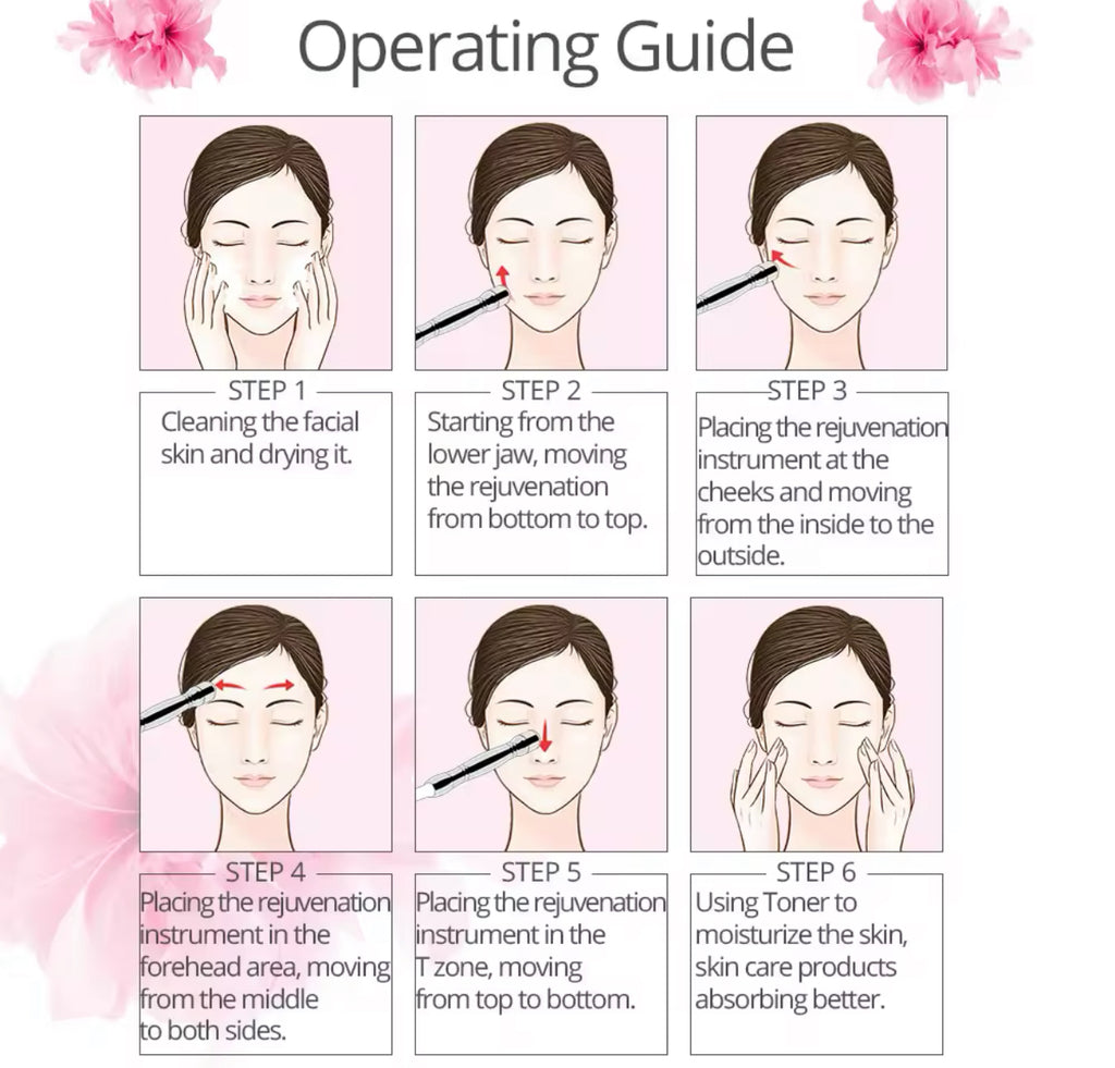 Professional Diamond Microdermabrasion Machine Exfoliation & Blackhead Removal System