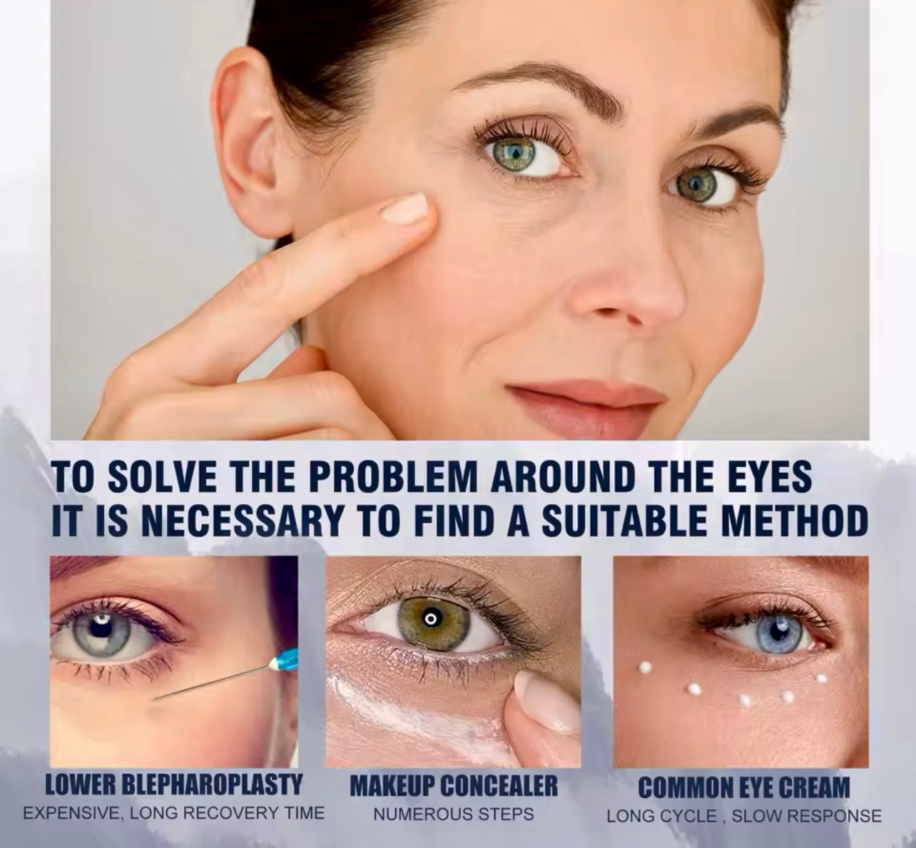 Hyaluronic Eye Serum Dark Circles & Puffiness Remover