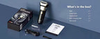 Electric Razor for Men Wet & Dry Foil Shaver & Beard Trimmer