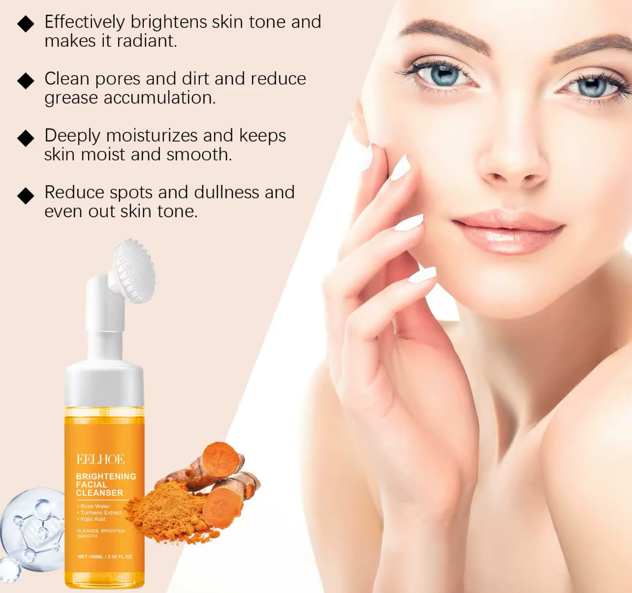Turmeric Cleansing Milk Deep Clean & Hydration (100ml)