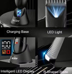 Men’s Grooming Kit Electric Hair Trimmer & Body Clipper