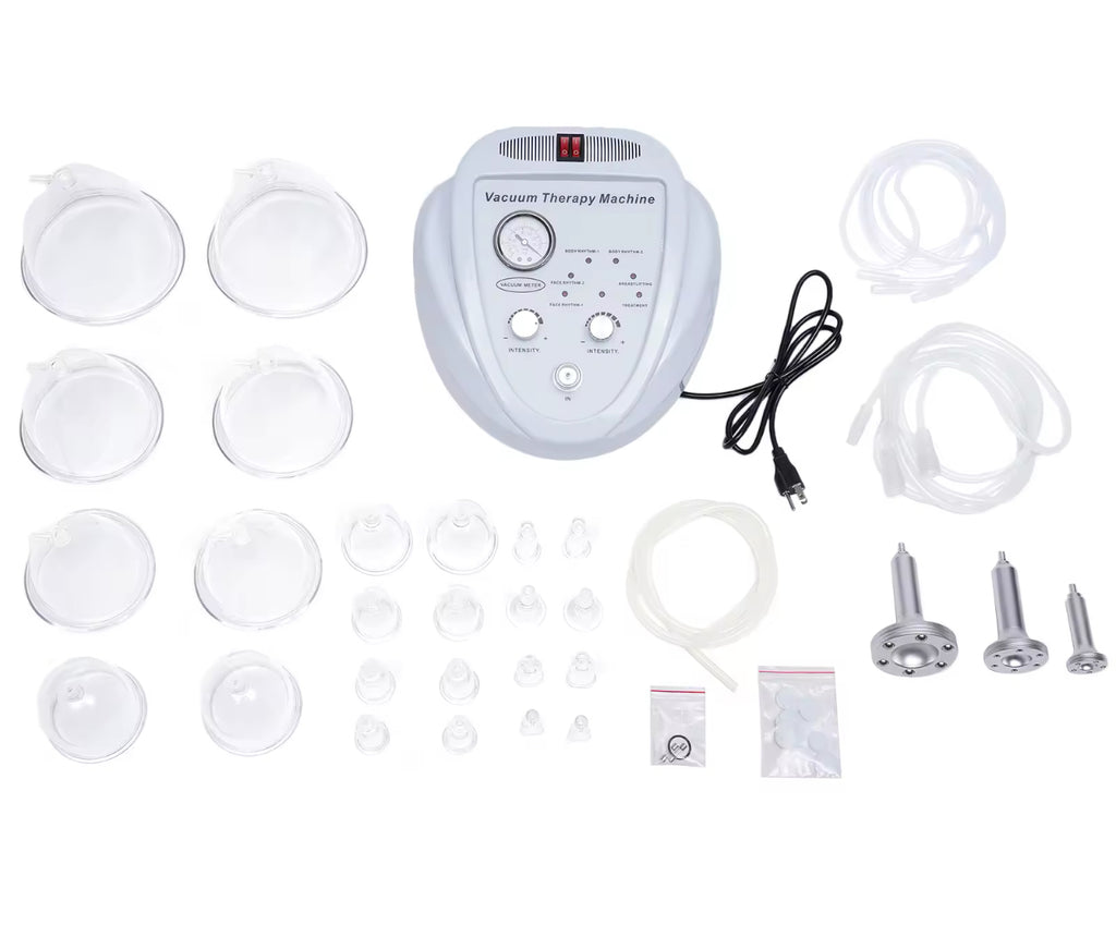 Vacuum Therapy Body Shaping Machine Cupping & Massage Device with 3 Heads