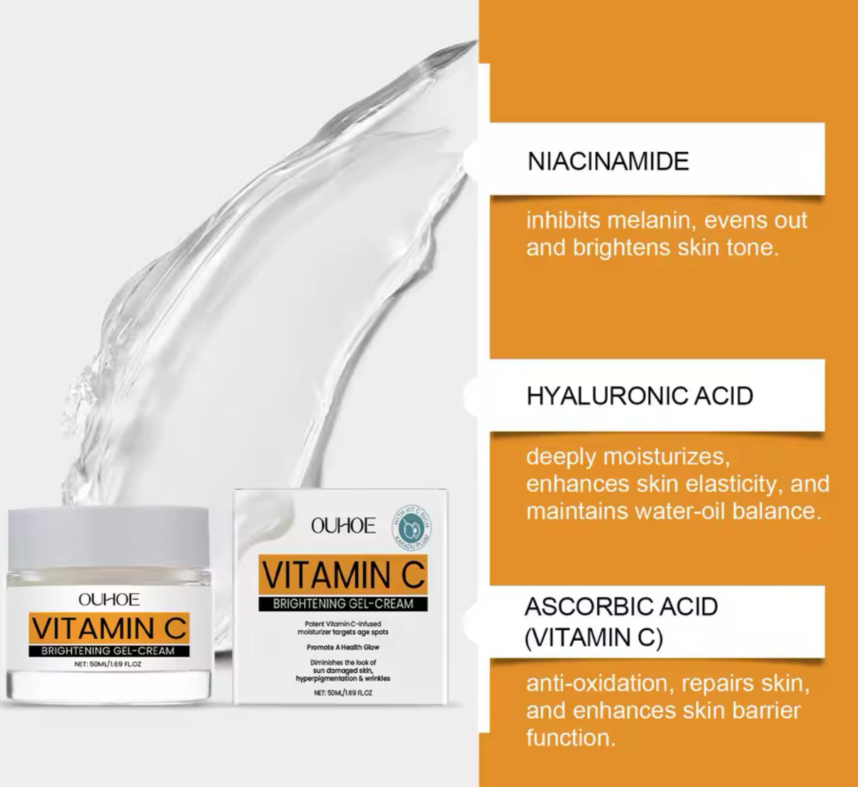 Vitamin C Brightening Gel Cream