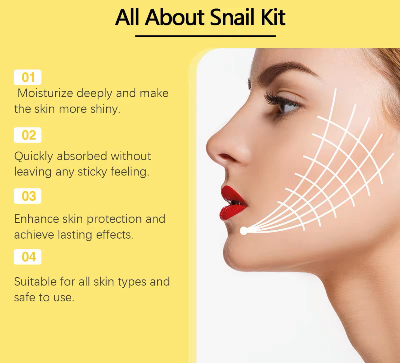 Snail Mucin 96 Skin Care Set Hydrating & Anti-Aging