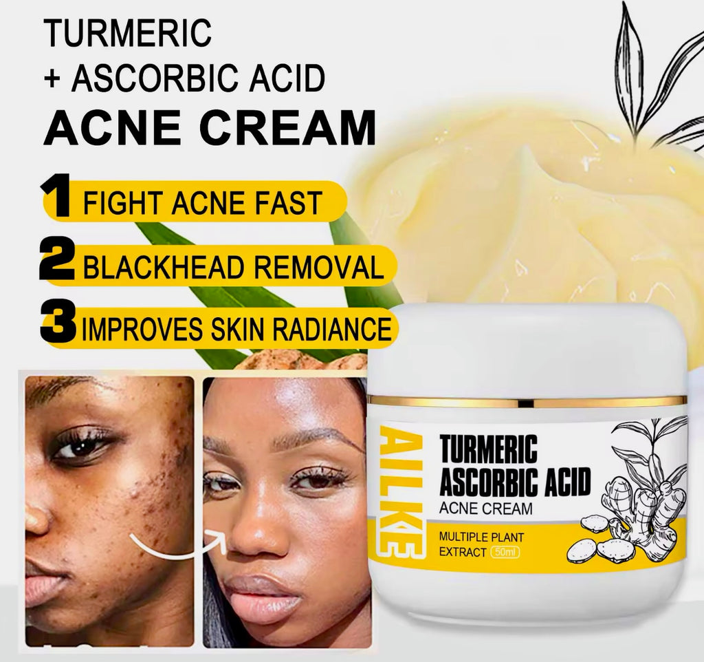Organic Turmeric Skin Care Set Acne Control & Brightening