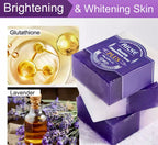 Lightening Soap Bar Glutathione & Lavender for Clear, Radiant Skin