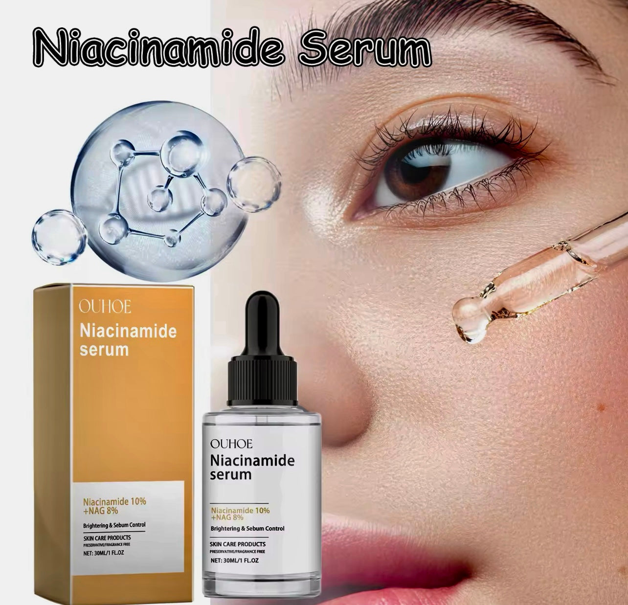 Niacinamide Face Cleanser Brightening & Acne Control Skincare