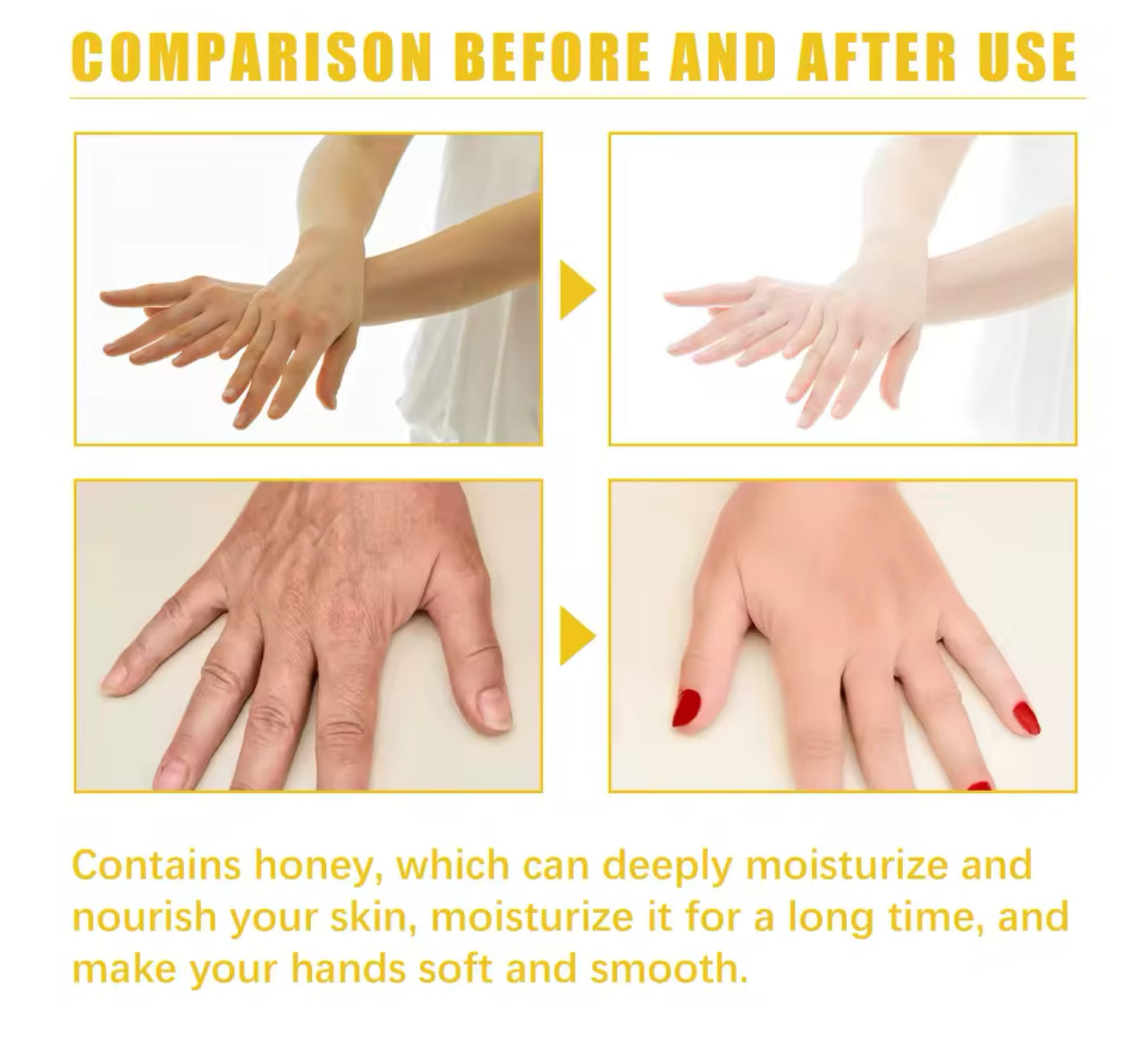Milk & Honey Hand Wax Deep Moisturizing & Exfoliating Peel