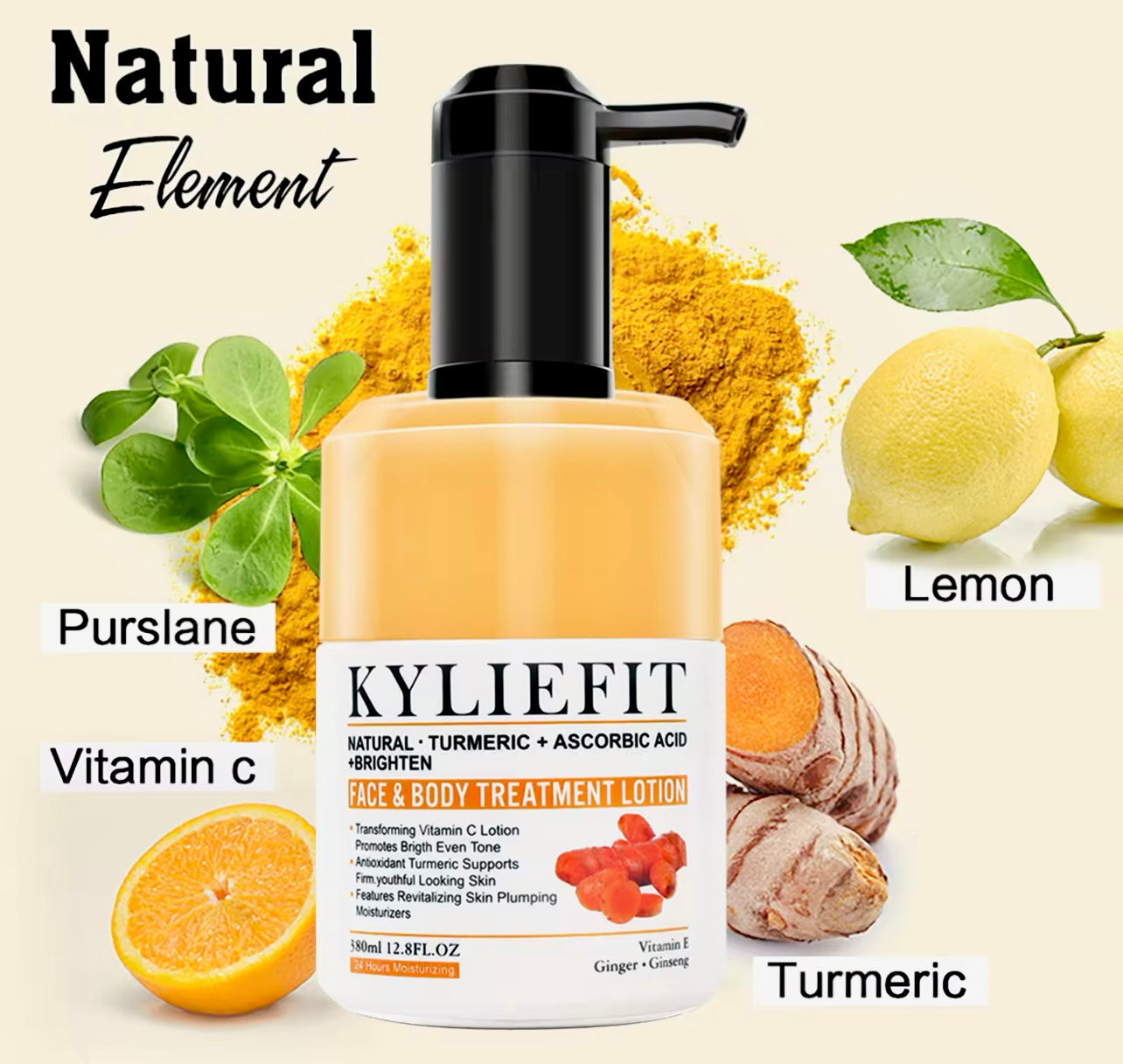 Natural Turmeric Brightening Body Lotion
