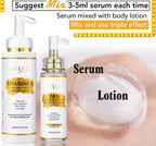 Lightening Body Cream Vitamin C & Hyaluronic Acid Hydrating & Ton Correcting