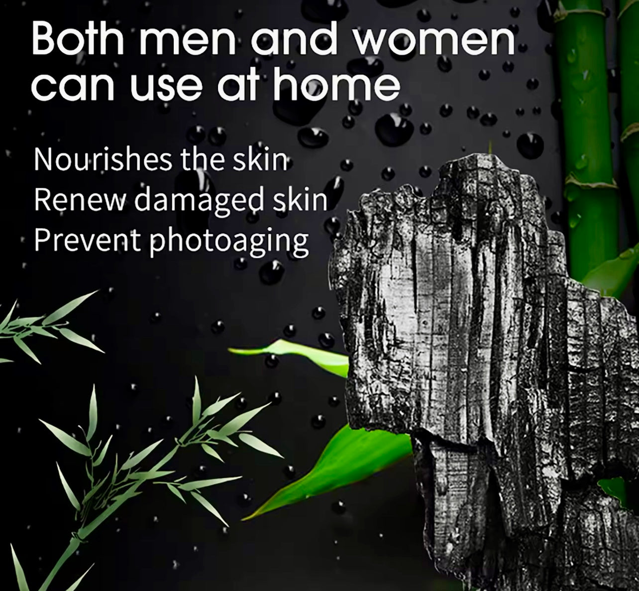 African Black Soap with Bamboo Charcoal Deep Clean & Nourish