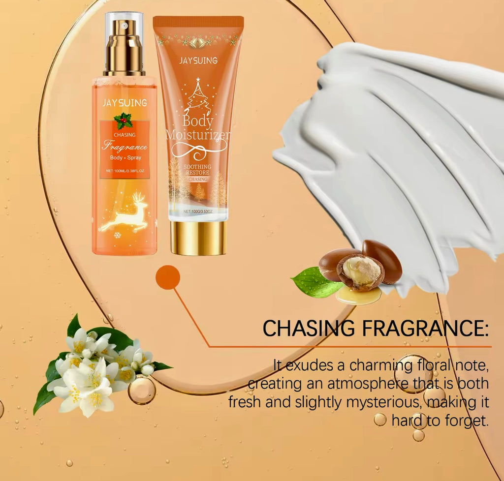 Pheromone Body Care Set Floral Scent, Spray & Lotion