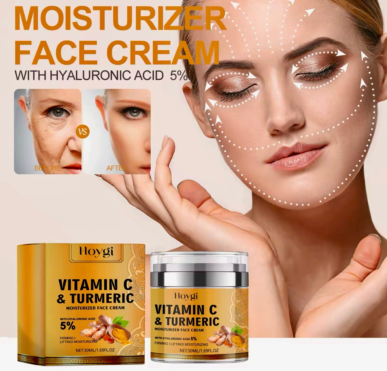 Hoygi Turmeric Facial Cleanser Oil Control & Acne Care