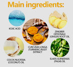 Turmeric & Kojic Acid Brightening Soap Fade Spots & Clear Skin