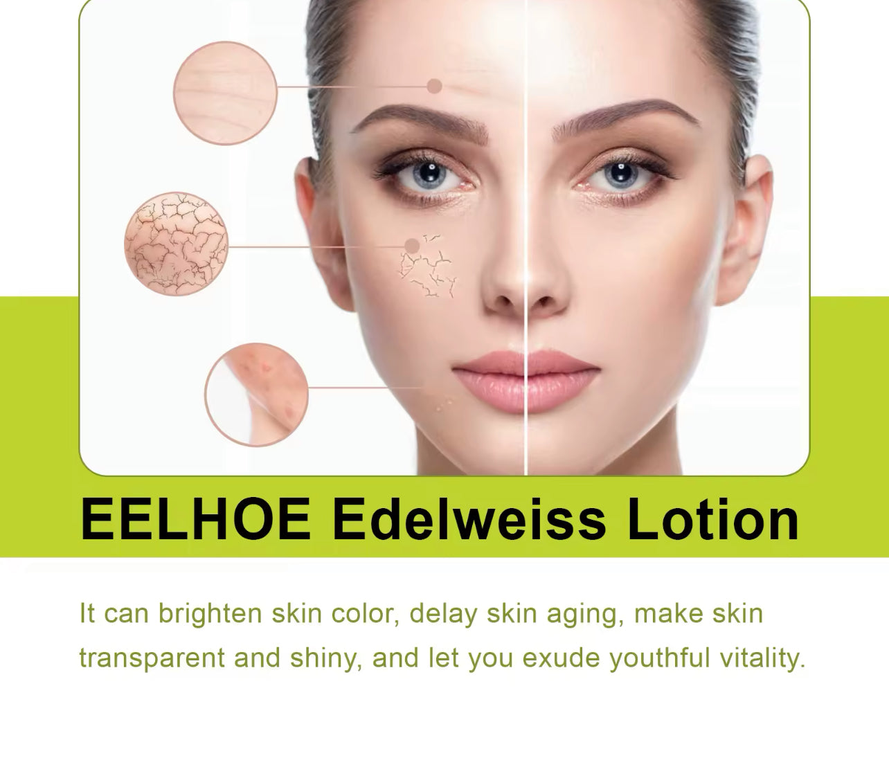 Hydrating Brightening Facial Lotion Anti-Aging & Skin Tone Enhancer