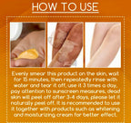Orange Exfoliating Peeling Lotion Gentle Brightening & Moisturizing Body Cream