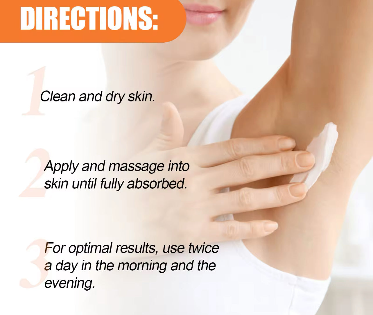 Underarm Brightening Cream Fades Dark Spots & Moisturizes