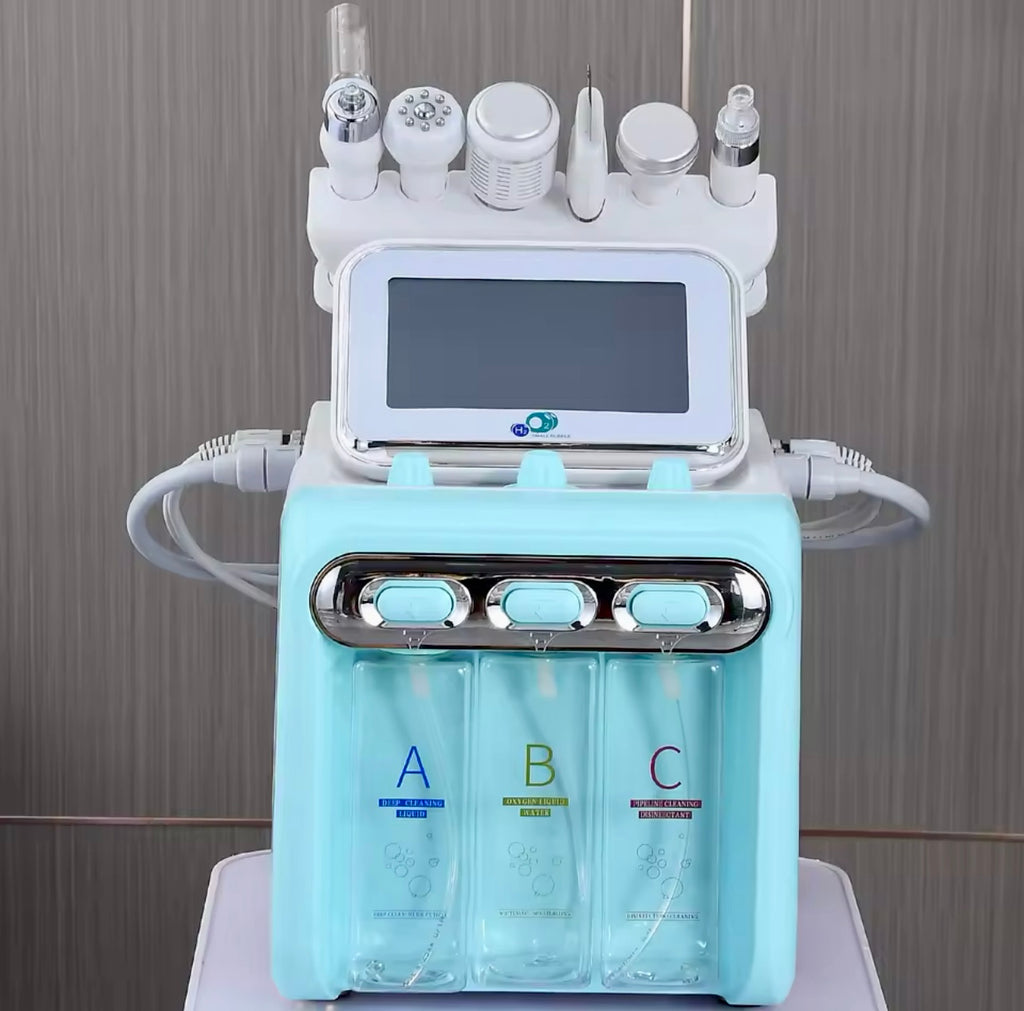 Hydro Microdermabrasion Facial Machine Aqua Peeling & Oxygen Jet Skin Scrubber
