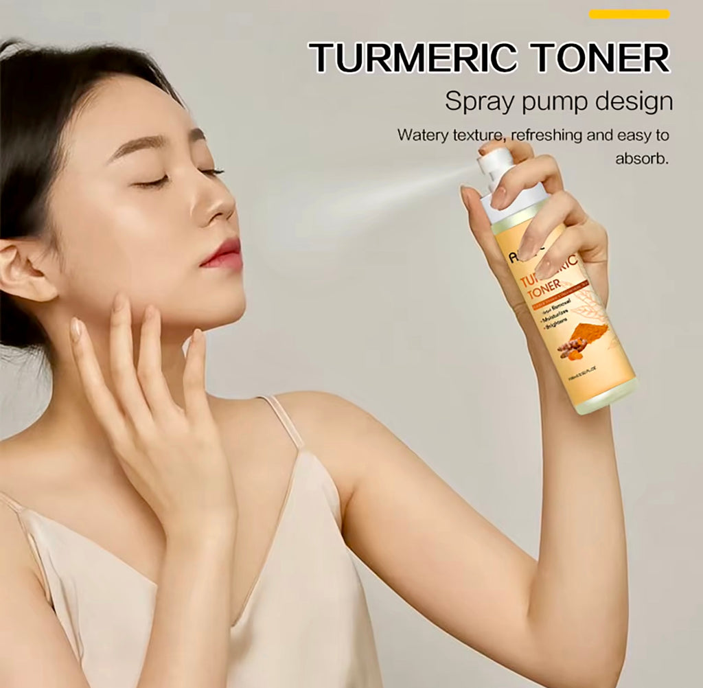 Organic Turmeric Skin Care Set Acne Control & Brightening