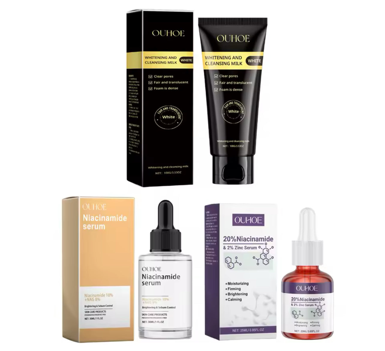 Niacinamide Face Cleanser Brightening & Acne Control Skincare