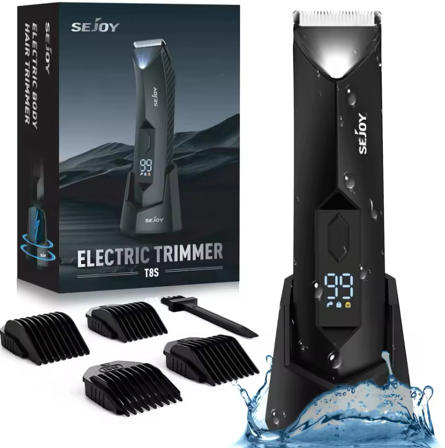 Men’s Grooming Kit Electric Hair Trimmer & Body Clipper