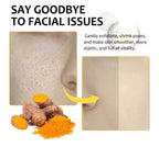 Turmeric Exfoliating Pads 55PCS with Kojic Acid for Oil Control & Dead Skin Removal