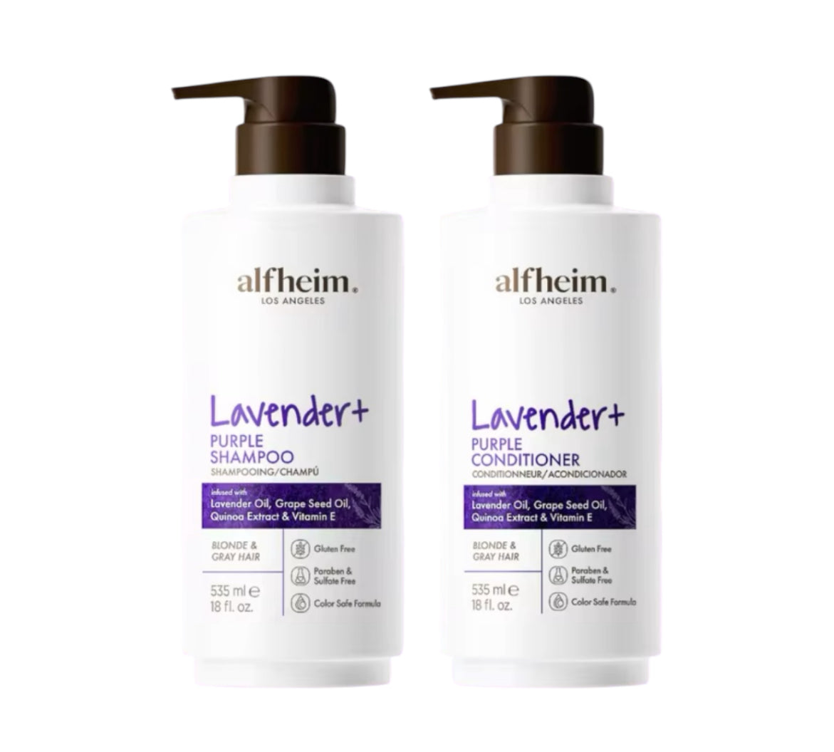 Lavender+ Purple Shampoo Conditioner Set