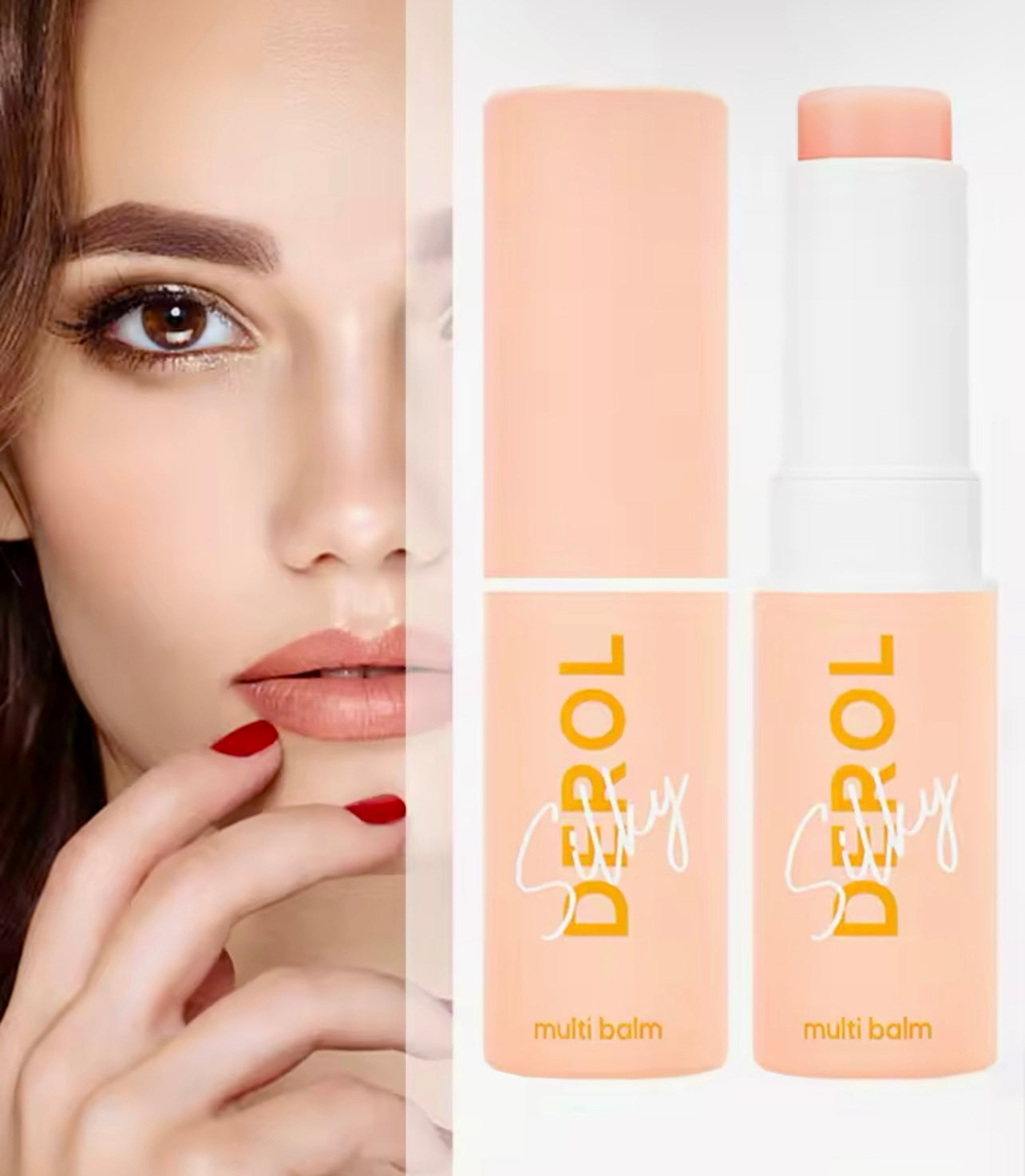 Moisturizing Glow Balm Stick Portable Multi-Use Skincare Instant Hydration