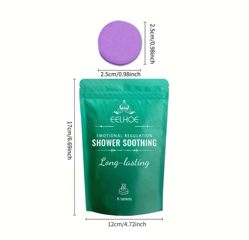 Body Cleansing Shower Tablets Aromatherapy Stress Relief & Skin Brightening