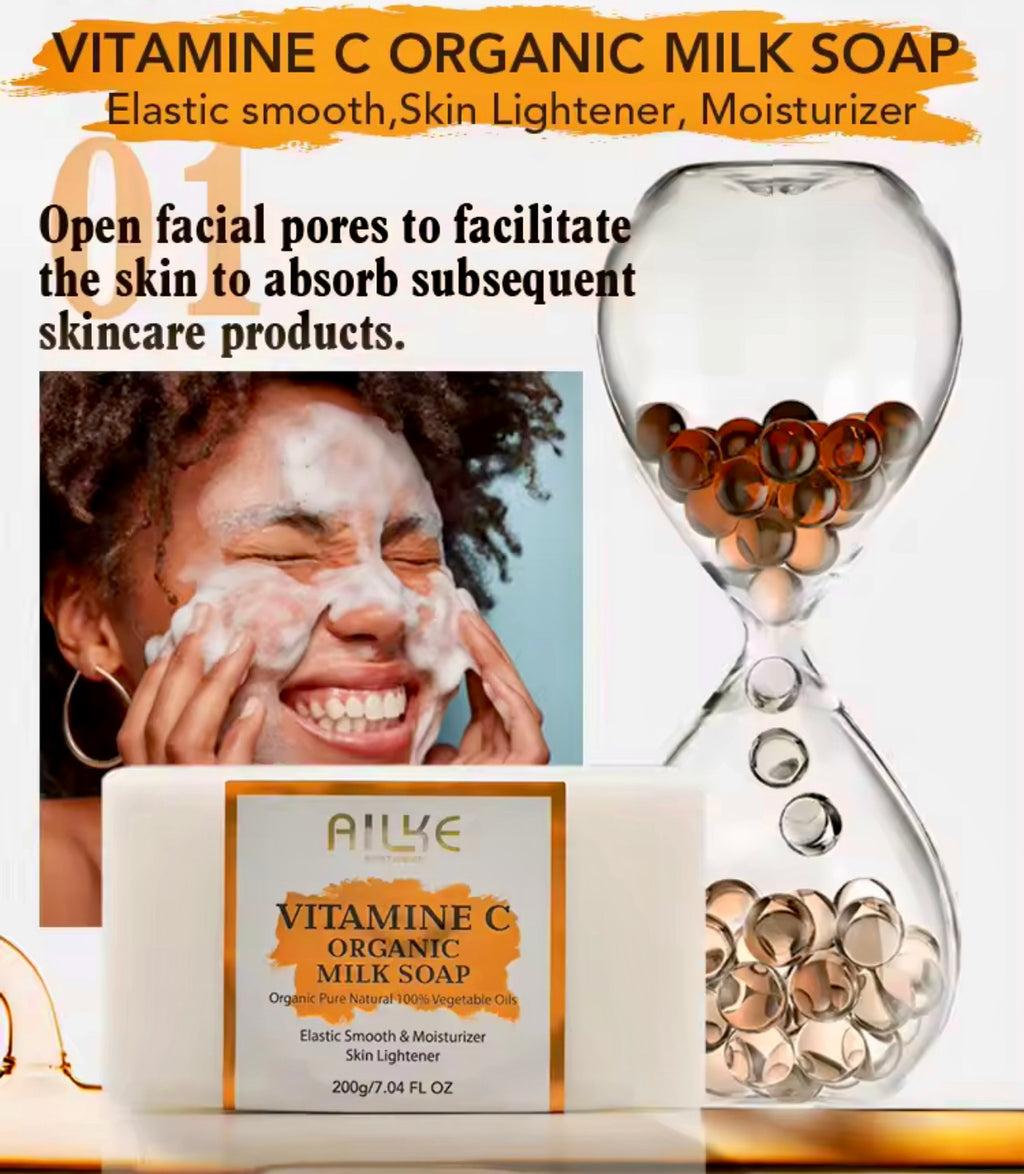 Lightening Body Cream Vitamin C & Hyaluronic Acid Hydrating & Ton Correcting