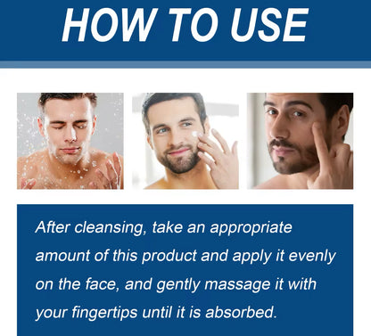 Men’s Skincare & Hair Care Kit Anti-Wrinkle & Strengthening