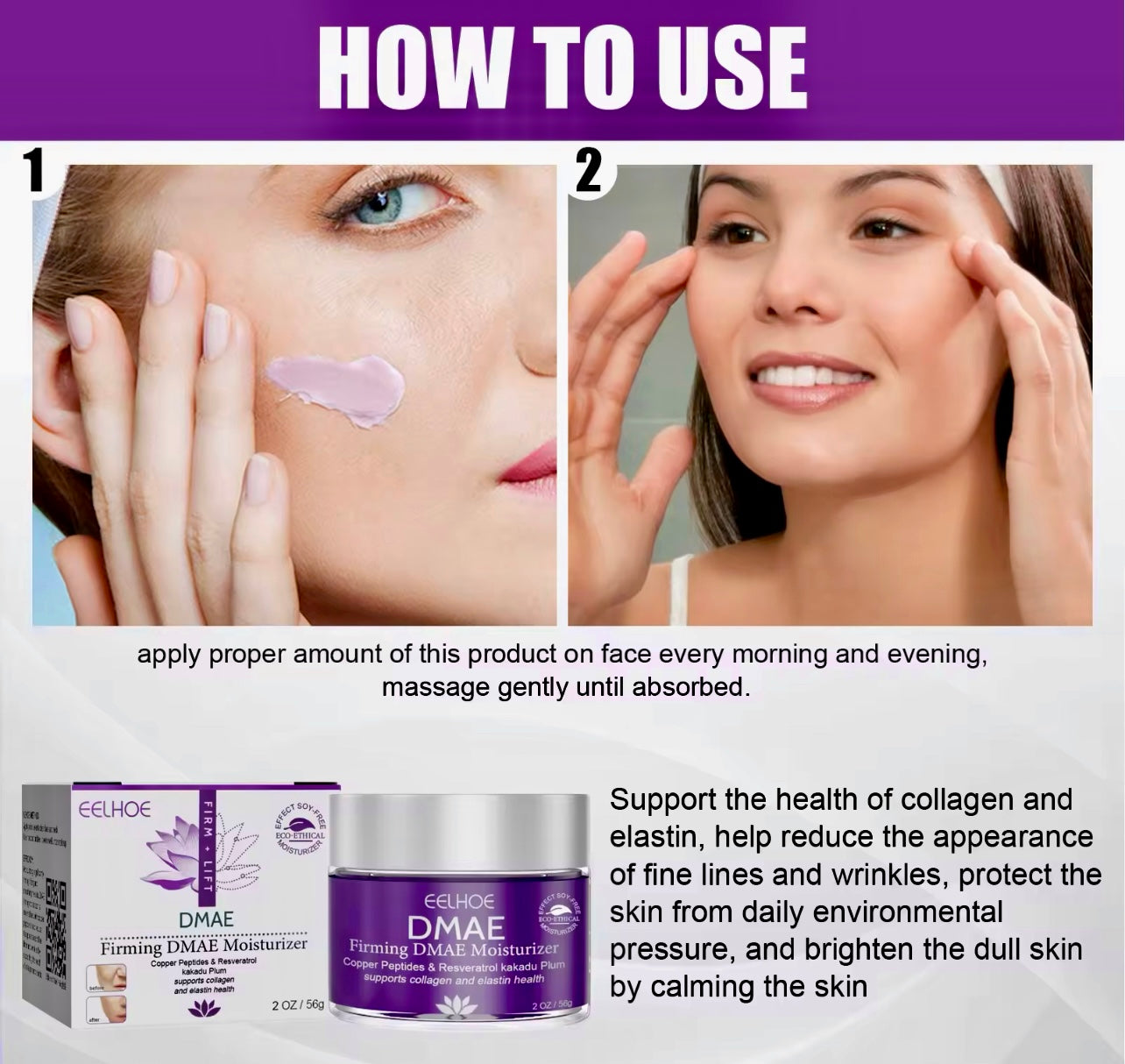 Hydrating Facial Moisturizer Tightening & Brightening Skincare