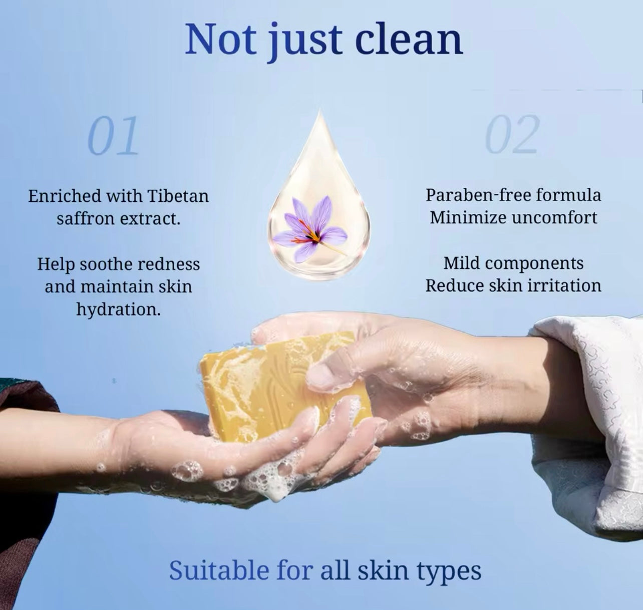 Herbal Moisturizing Soap Soothes & Nourishes Skin